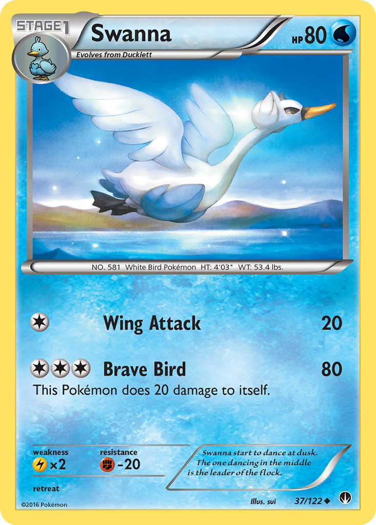 BREAKpoint Swanna #37/122